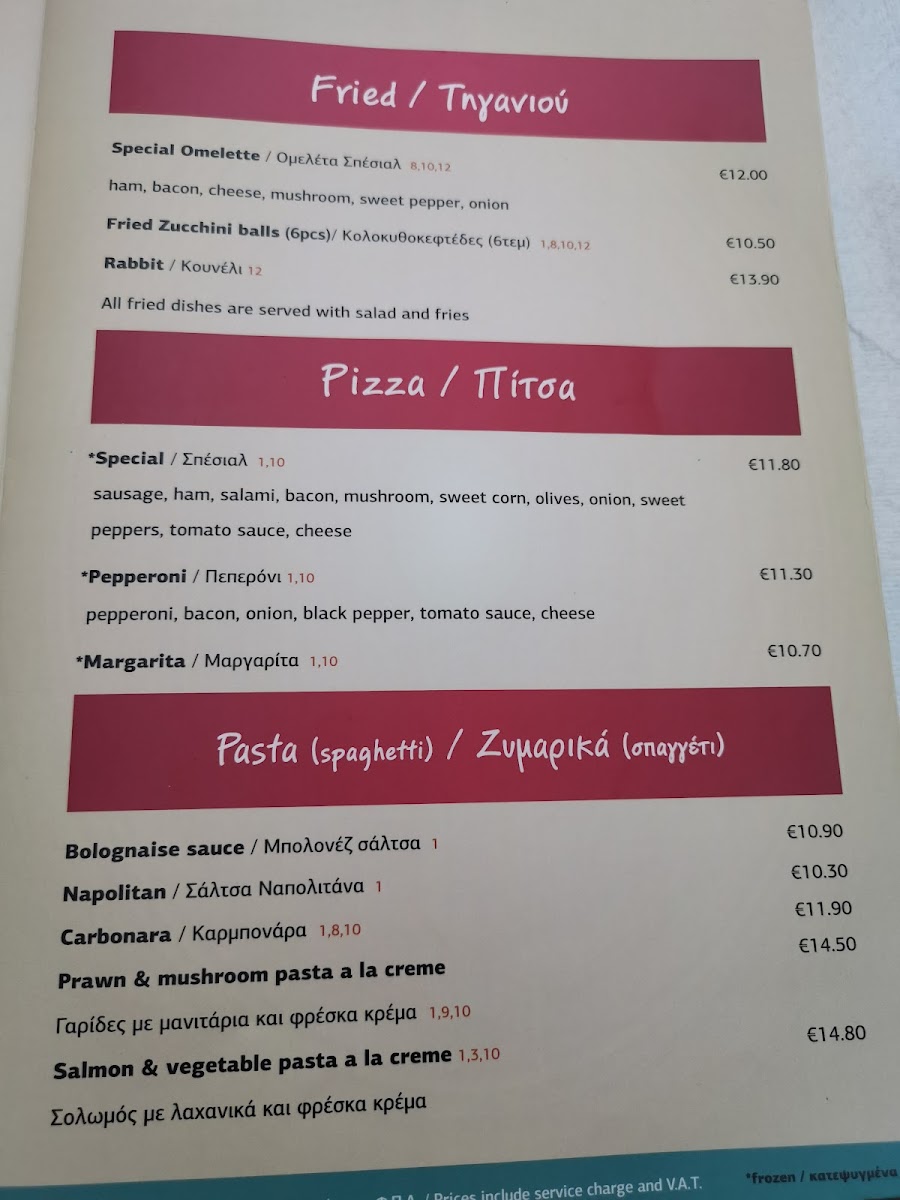 Menu Old Simos Tavern-7