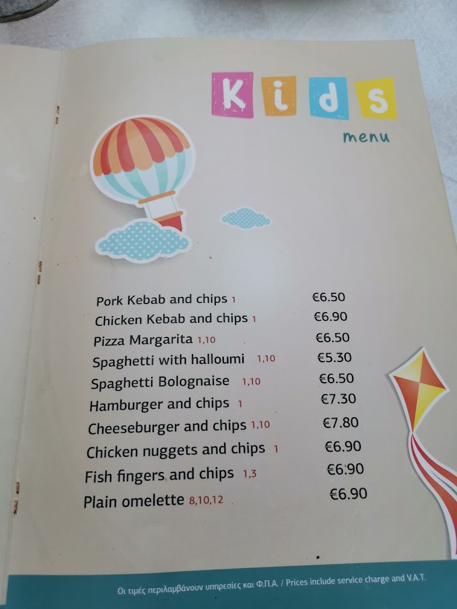 Menu Old Simos Tavern-9